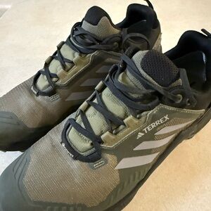 Adidas Terrex Men's Olive Athletic Shoes